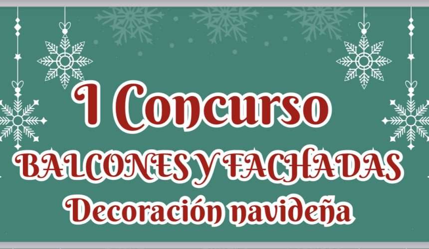 I Concurso de balcones y fachadas con decoración navideña de Fuente-Álamo