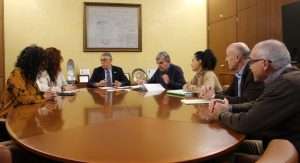 La CHS se reúne con la alcaldesa de Tobarra