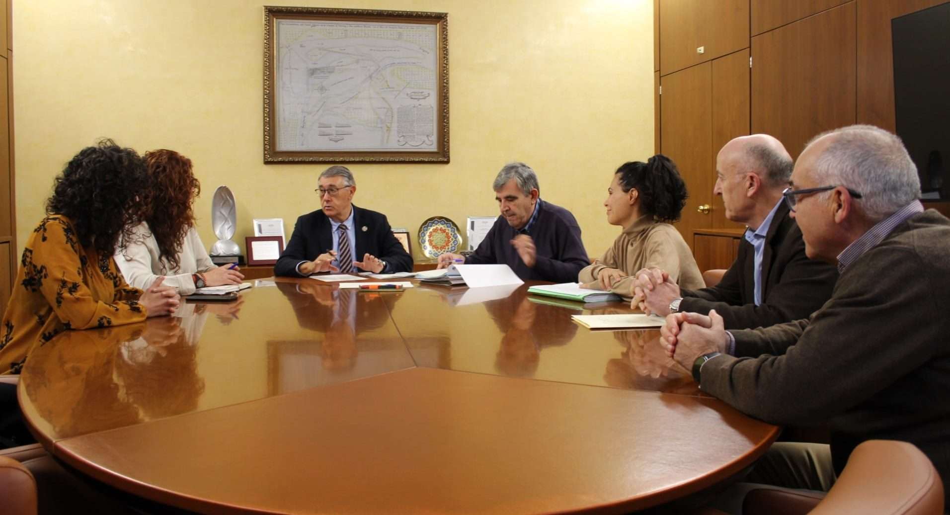 La CHS se reúne con la alcaldesa de Tobarra