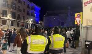 Operativo de la Policía Local de Hellín durante Navidad