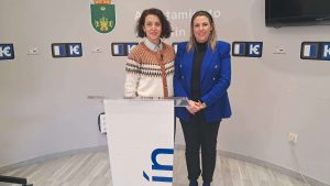 Concejalas Ana Belén López y Sonia Chico
