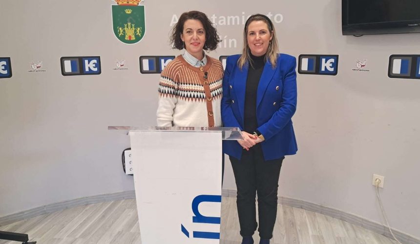 Concejalas Ana Belén López y Sonia Chico