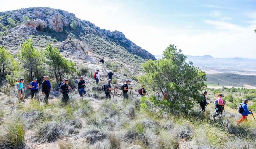 Imagen de la ruta senderista de Ontur 2024