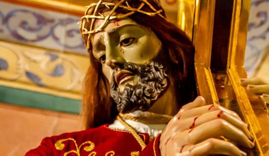 Ntro. Padre Jesús Nazareno. Motivo del cartel de Semana Santa de Tobarra 2025