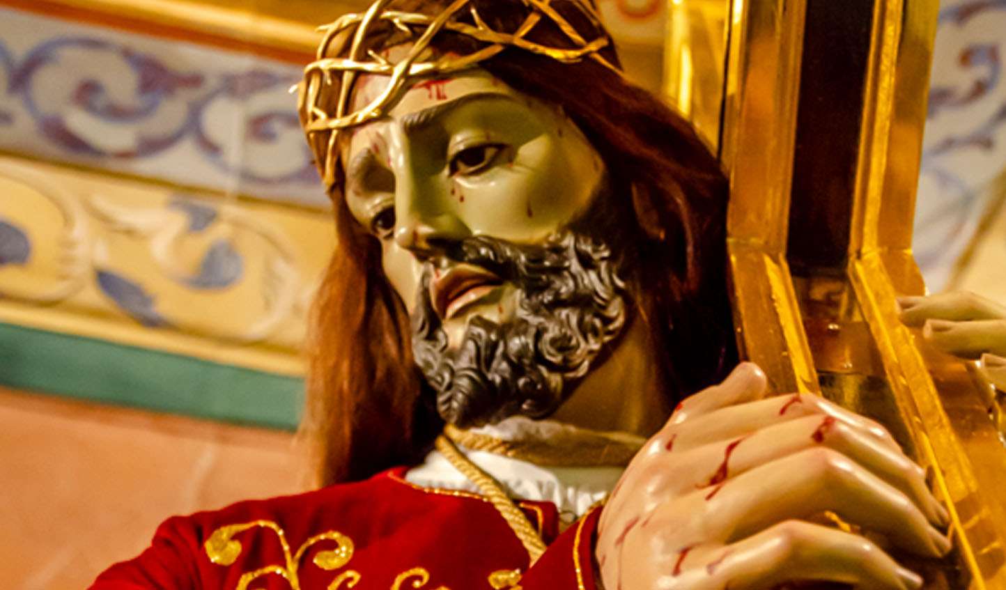 Ntro. Padre Jesús Nazareno. Motivo del cartel de Semana Santa de Tobarra 2025