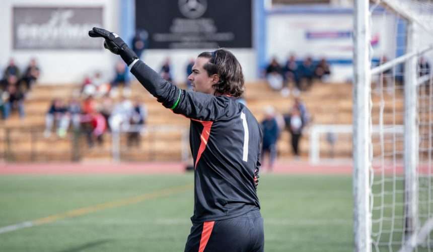 Javier Jiménez, portero de la UD Tobarra