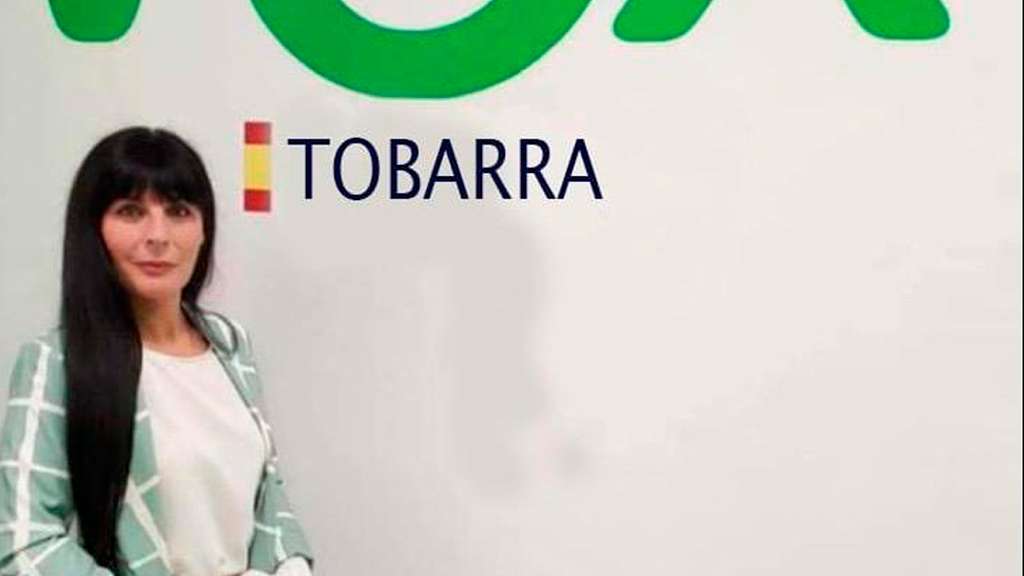 Virginia Carrión, portavoz de Vox en Tobarra