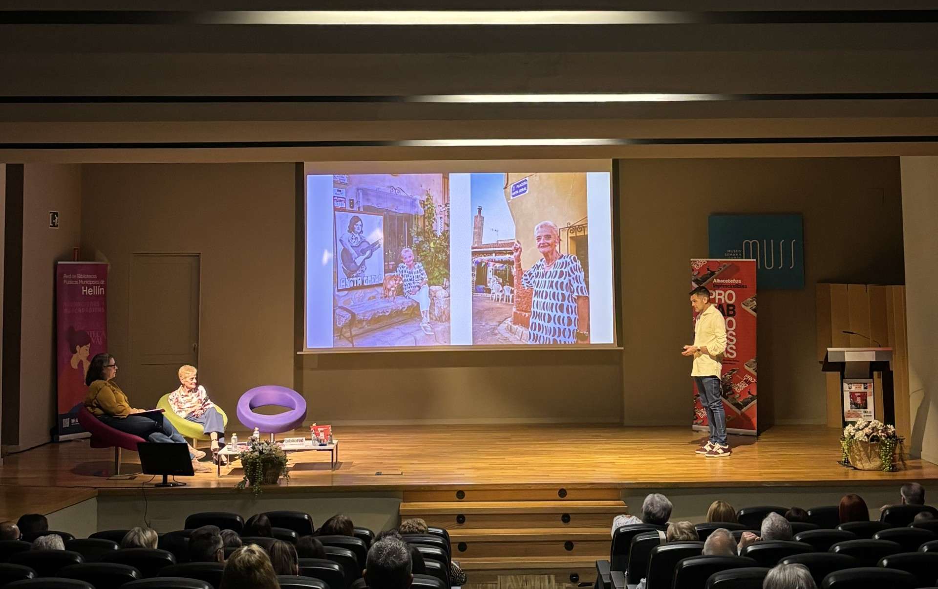 Momento de la presentación del libro 'ProtABgonistas. Albaceteños imprescindibles'