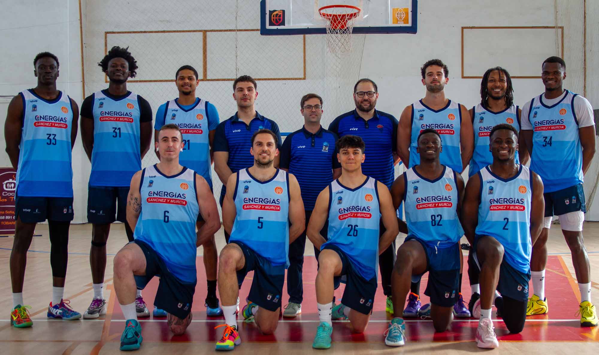 Plantilla del Tobarra CB 2025-2026