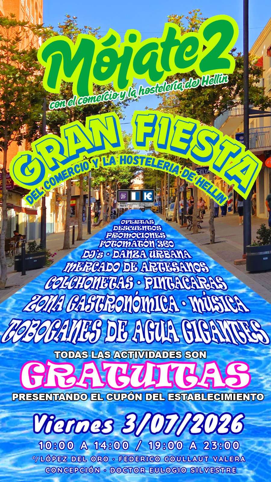 Cartel Mójate 2 Hellín