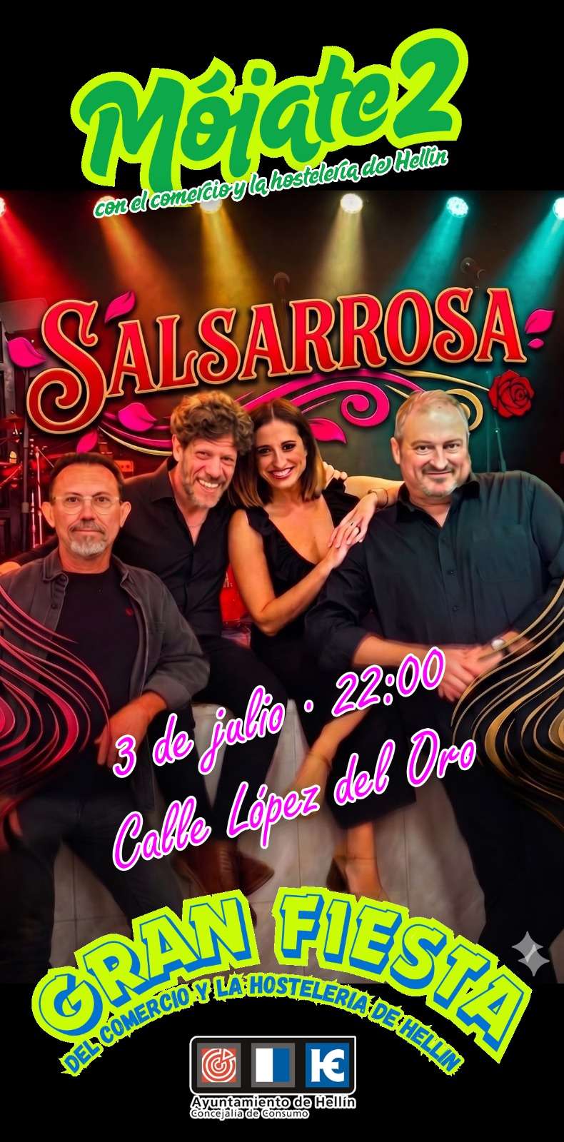 Cartel Mójate 2 Salsarrosa