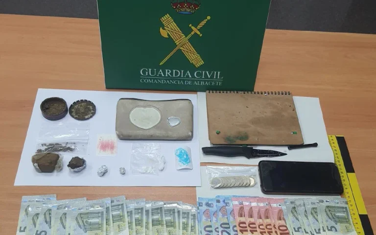 Desmantelado punto de venta de drogas Tobarra