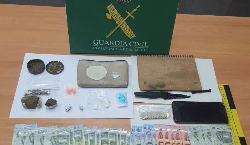 Desmantelado punto de venta de drogas Tobarra