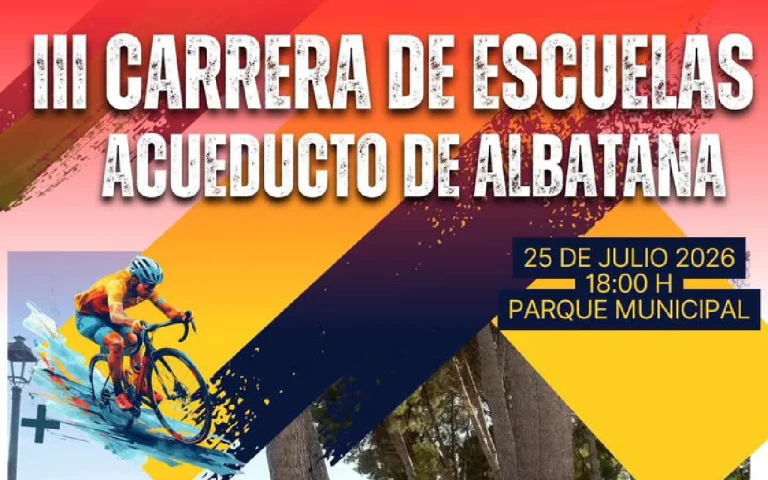 III Carrera de Escuelas Acueducto de Albatana