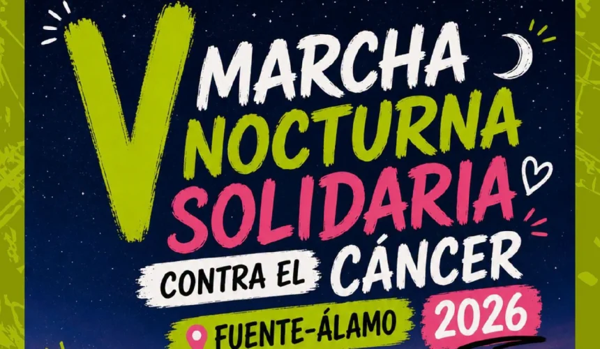 V Marcha Nocturna contra el Cáncer Fuente Álamo