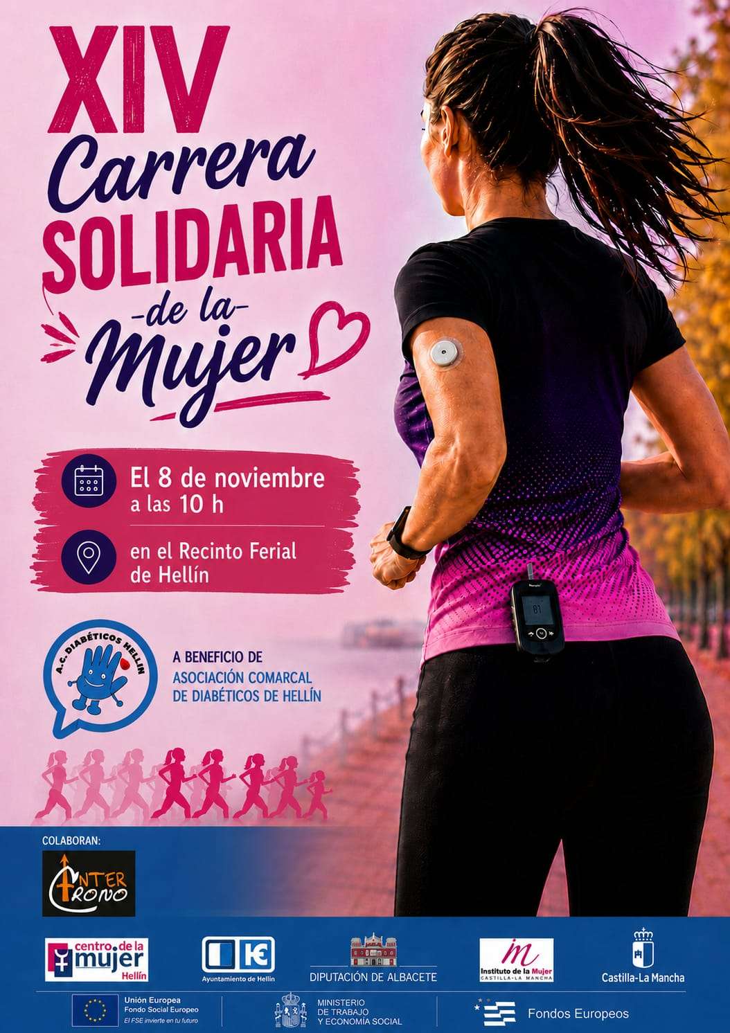 Cartel XIV Carrera de la Mujer