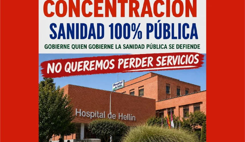 Concentración Sanidad Pública Hellín