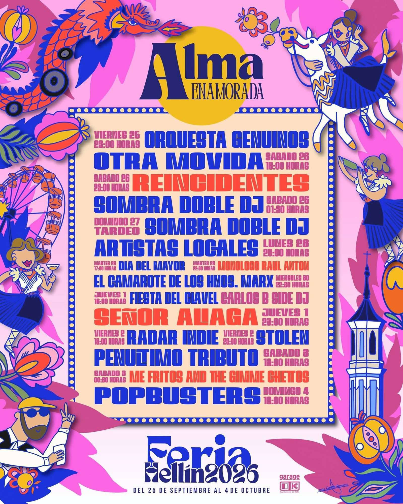 Conciertos Alma Enamorada
