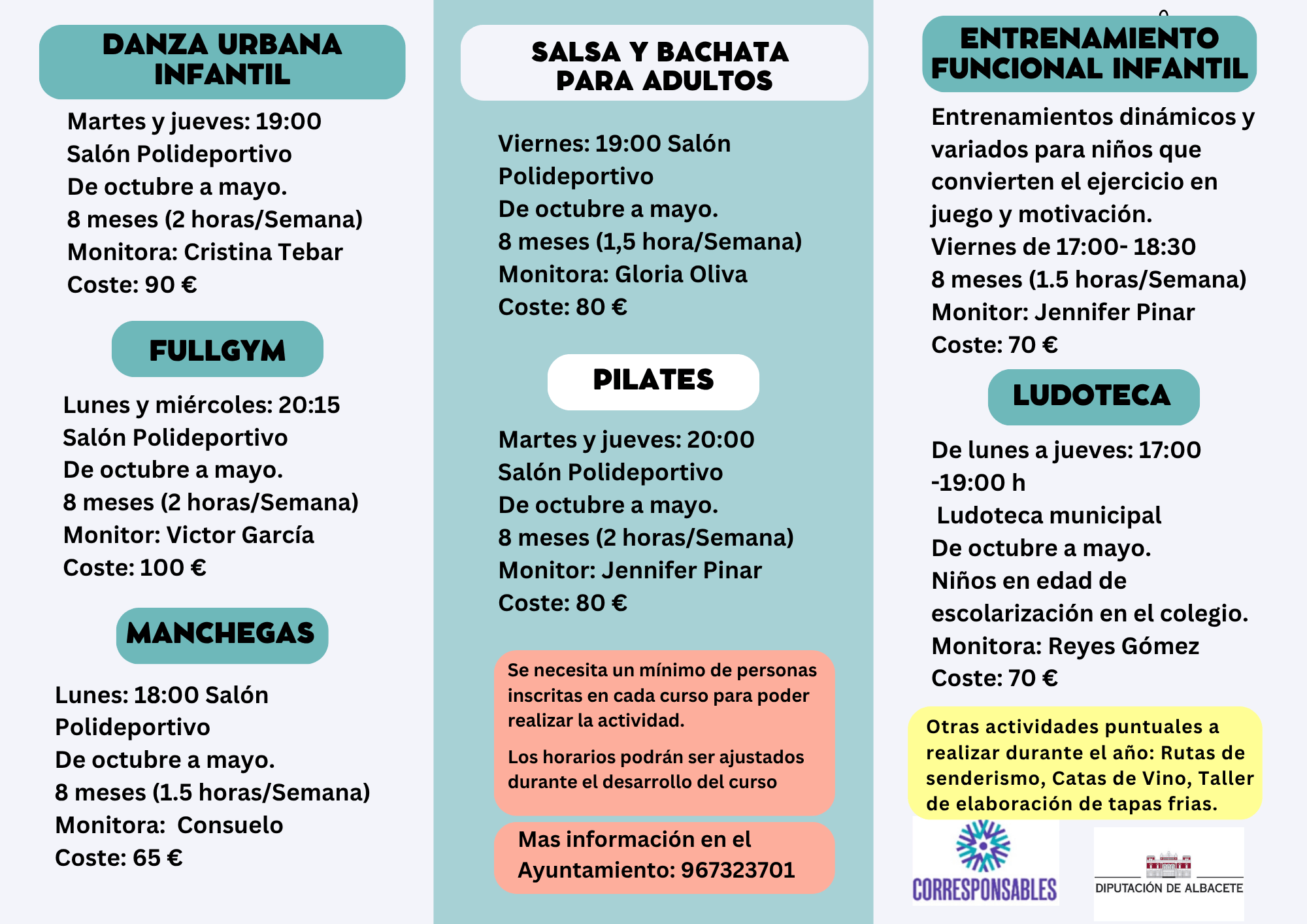 Cursos albatana 2026 2027