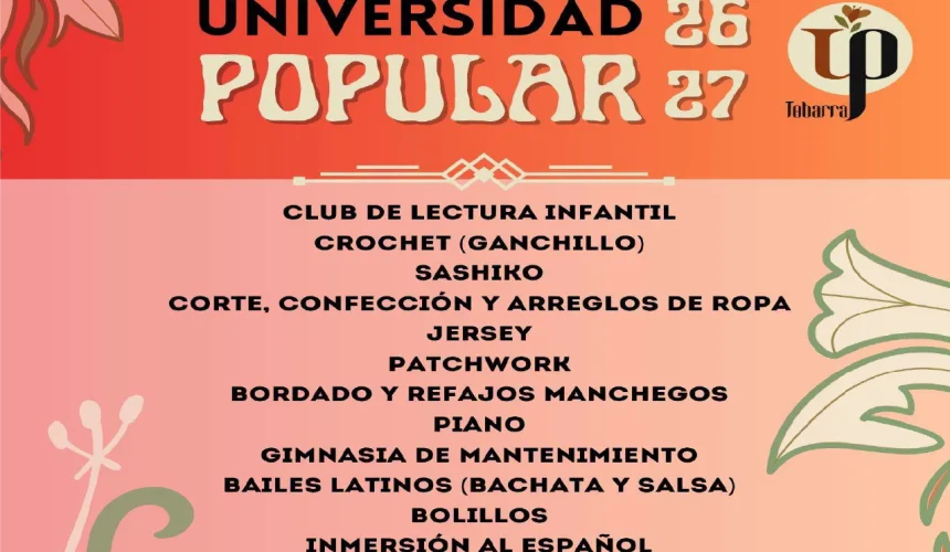 actividades tobarra 2026 2027
