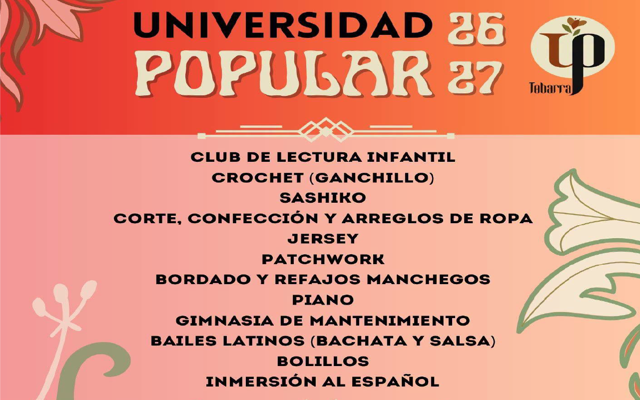 actividades tobarra 2026 2027