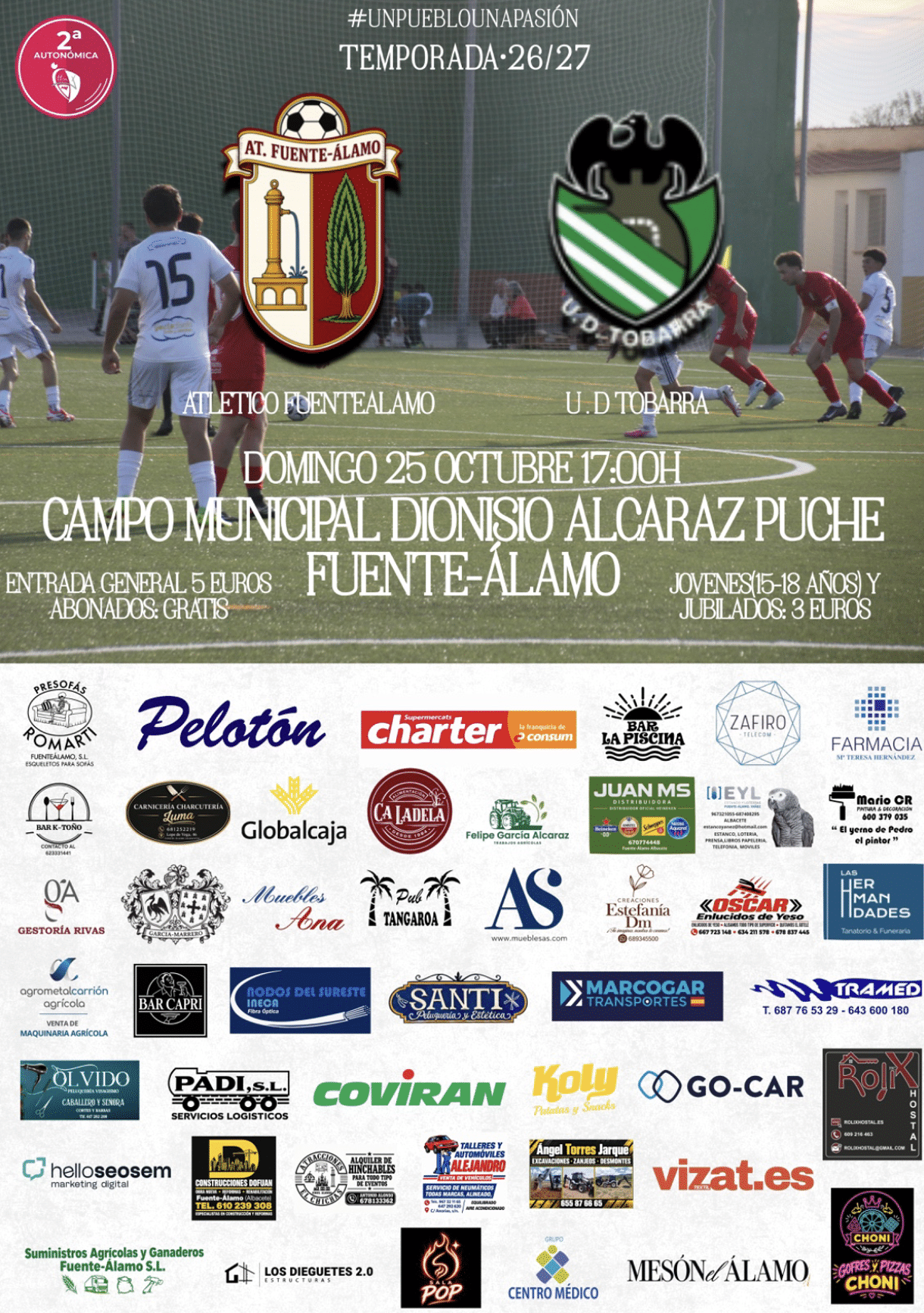 Atlético Fuente-Álamo UD Tobarra