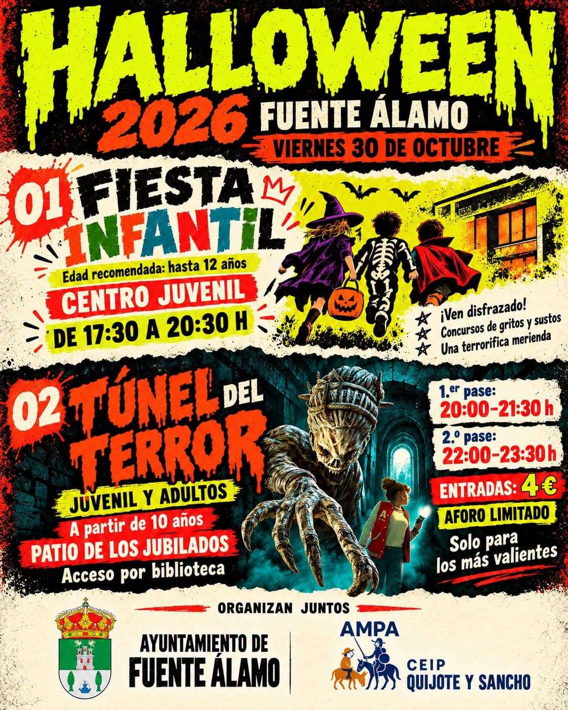 Halloween Fuente-Álamo 2026
