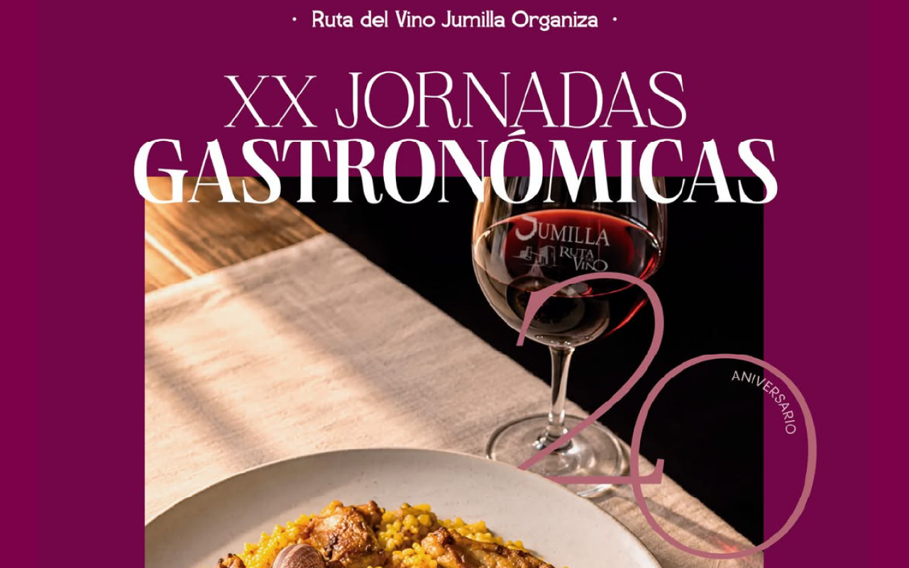 Arrancan las XX Jornadas Gastronómicas de la Ruta del Vino Jumilla del 30 de octubre al 29 de noviembre